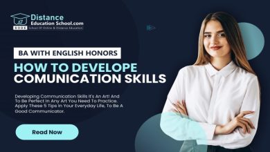 Develop Communication Skills - BA with English Honors - Cover Image
